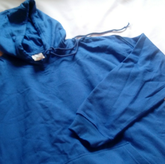 ⬇️ Men's SEL Pullover Hoodie in Blue Size L - Picture 2 of 4